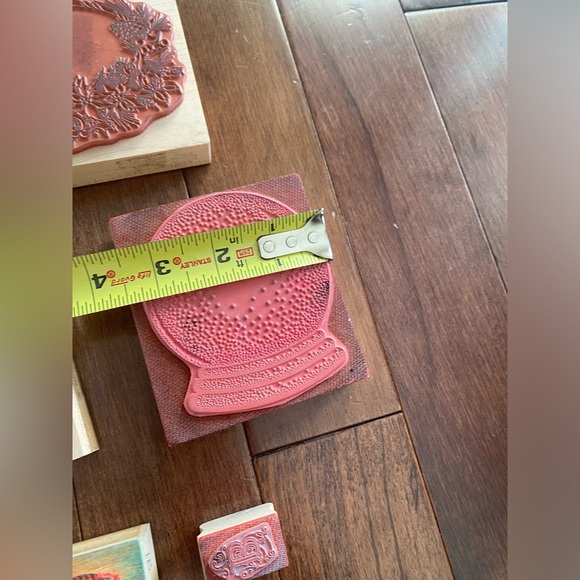 Assorted Wood mount Rubber Stamps. Crafting stamps New & Used - Picture 9 of 14